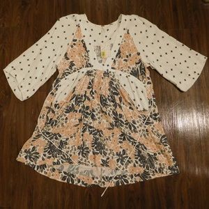 Loose fit floral dress💐